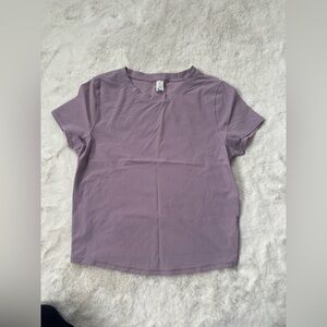 Old navy Mesh mauve crop top